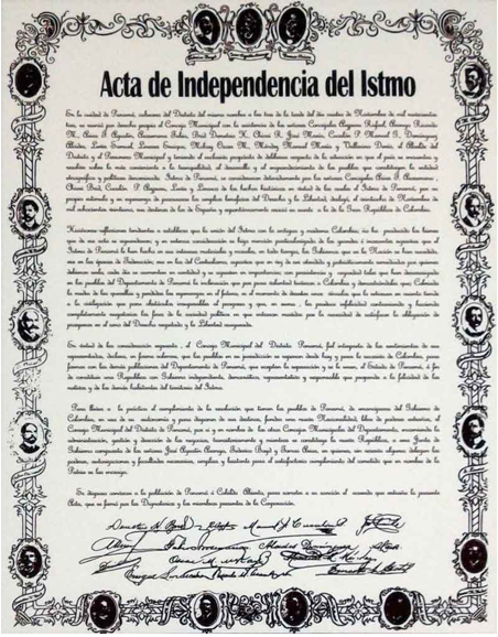 Acta de Independencia de Panamá de 1903