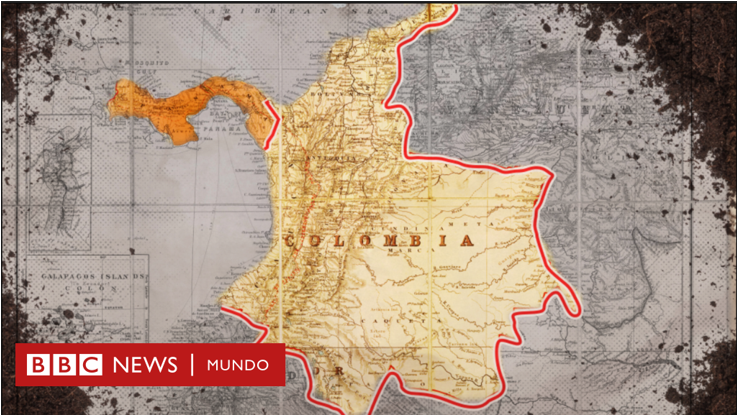 Mapa de la Gran Colombia